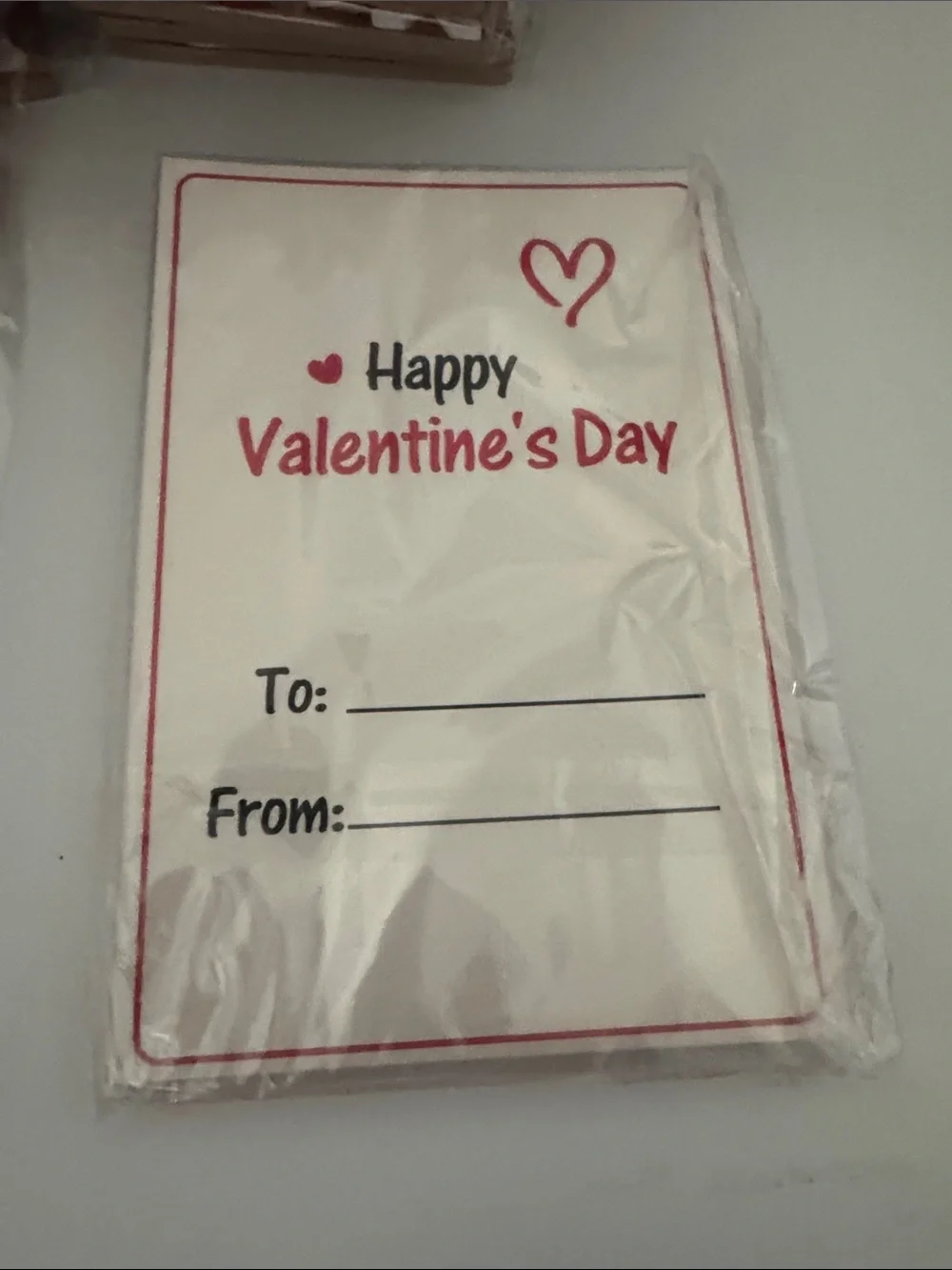 Valentine’s Day Gifts Wooden Tic Tacos Toe Game Cards for Kids